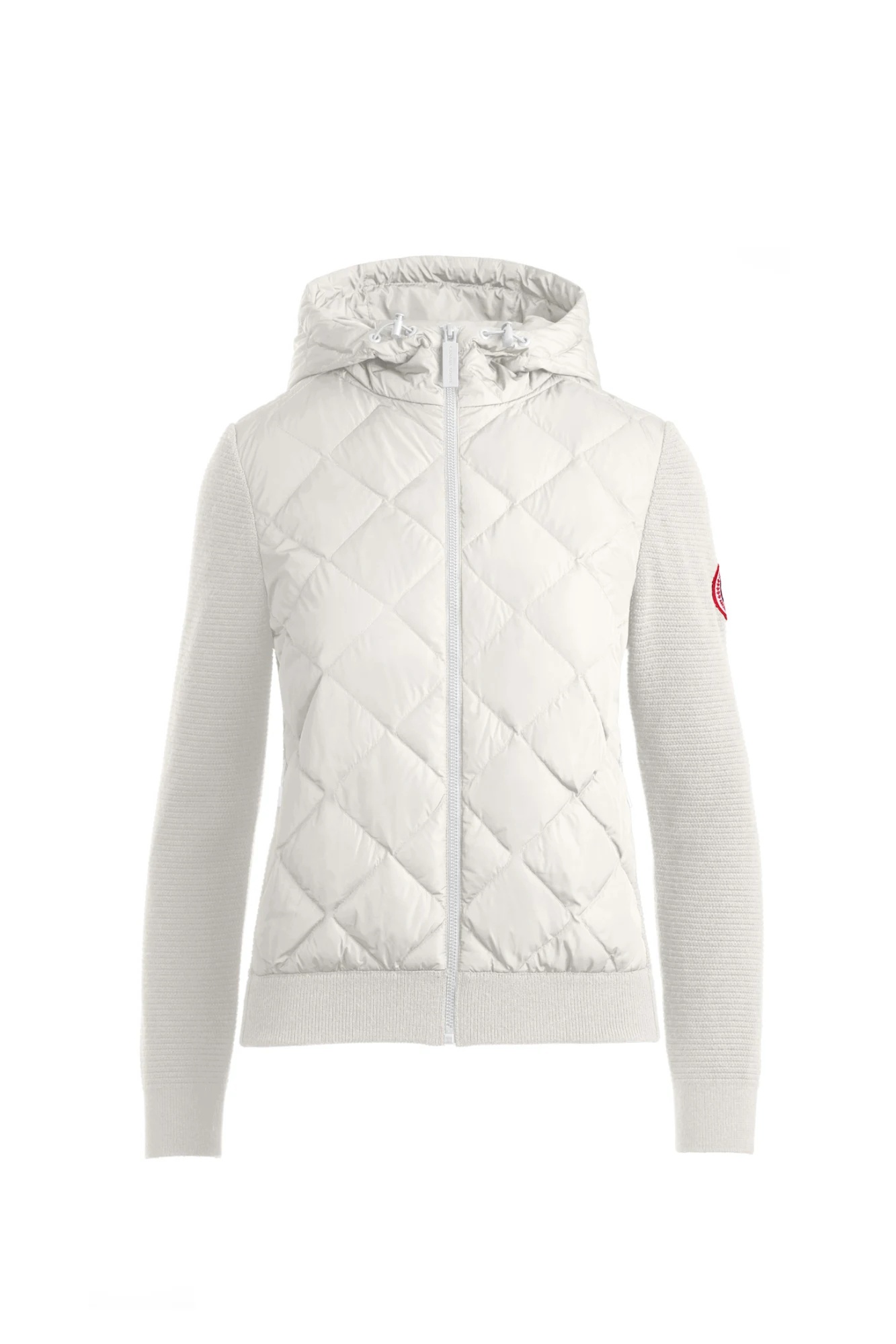 HYBRIDGE QUILTED KNIT HOODY - 1