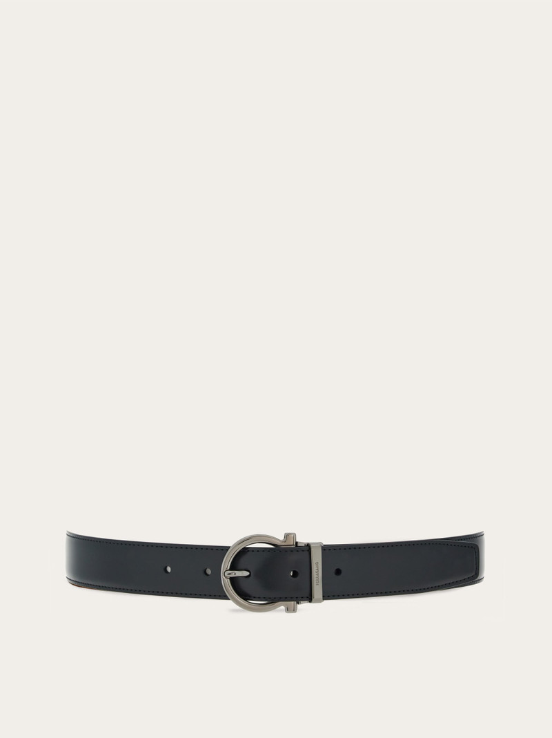 Reversible and adjustable Gancini belt 1