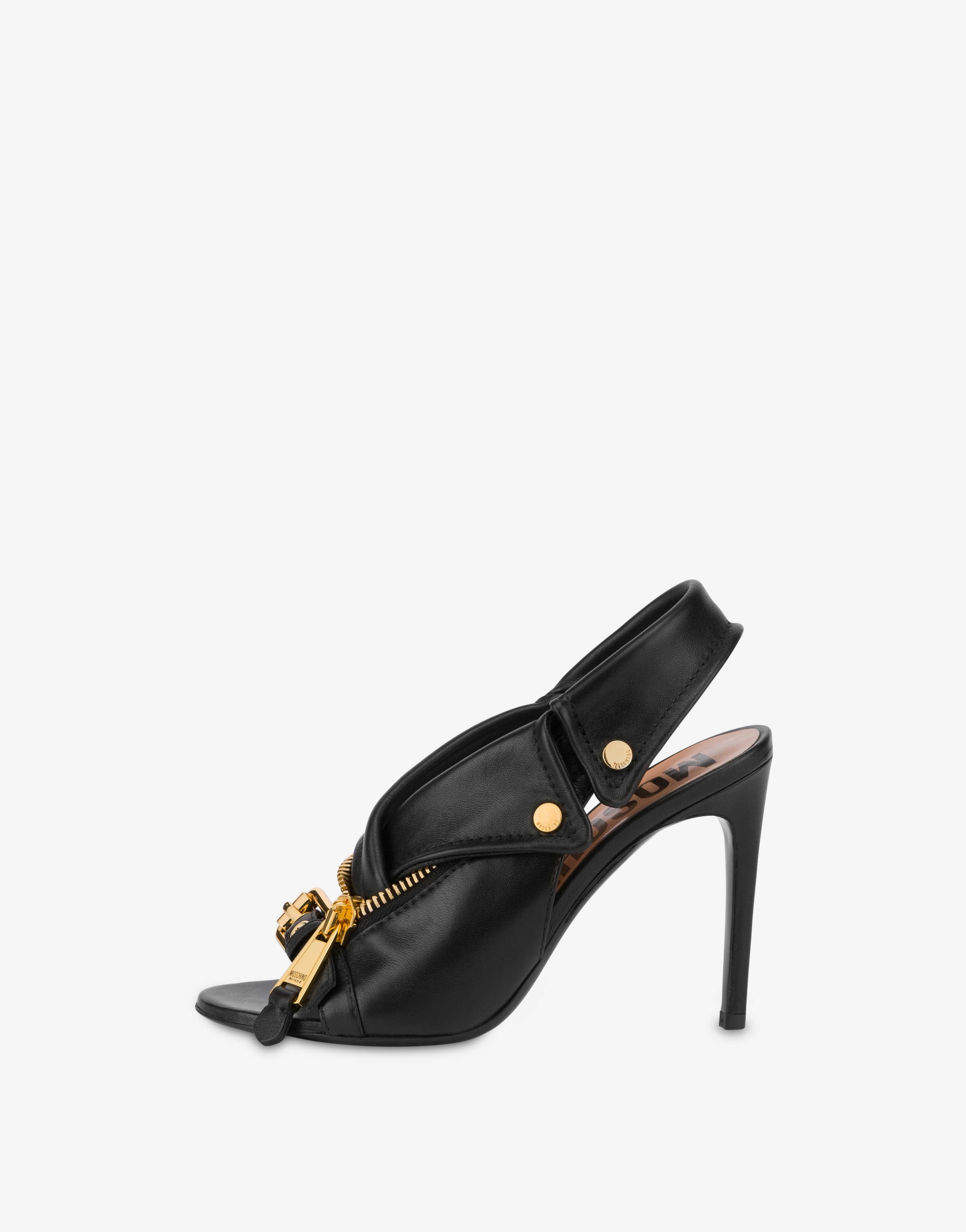 NAPPA LEATHER BIKER SLINGBACK - 2