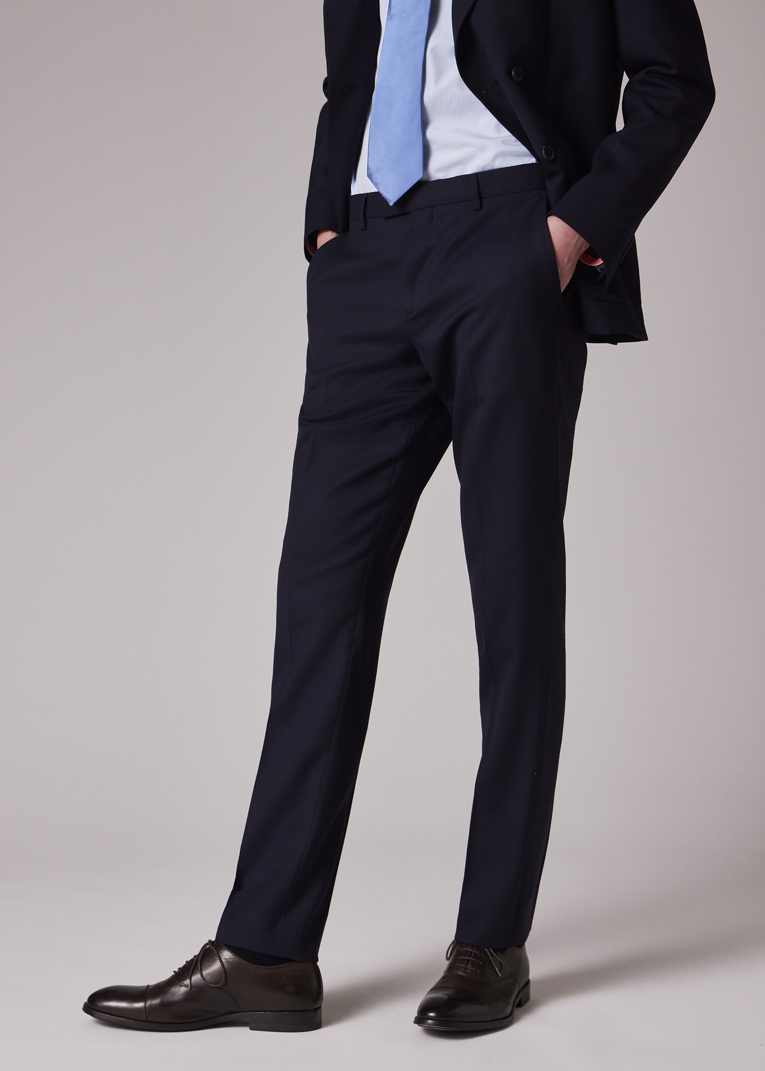 Slim-Fit Wool 'A Suit To Travel In' Pants - 6