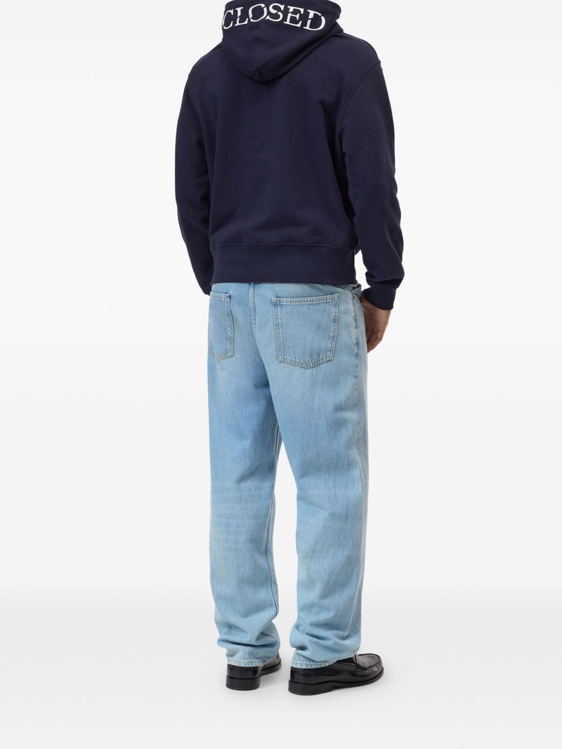 CLOSED logo-print hoodie outlook