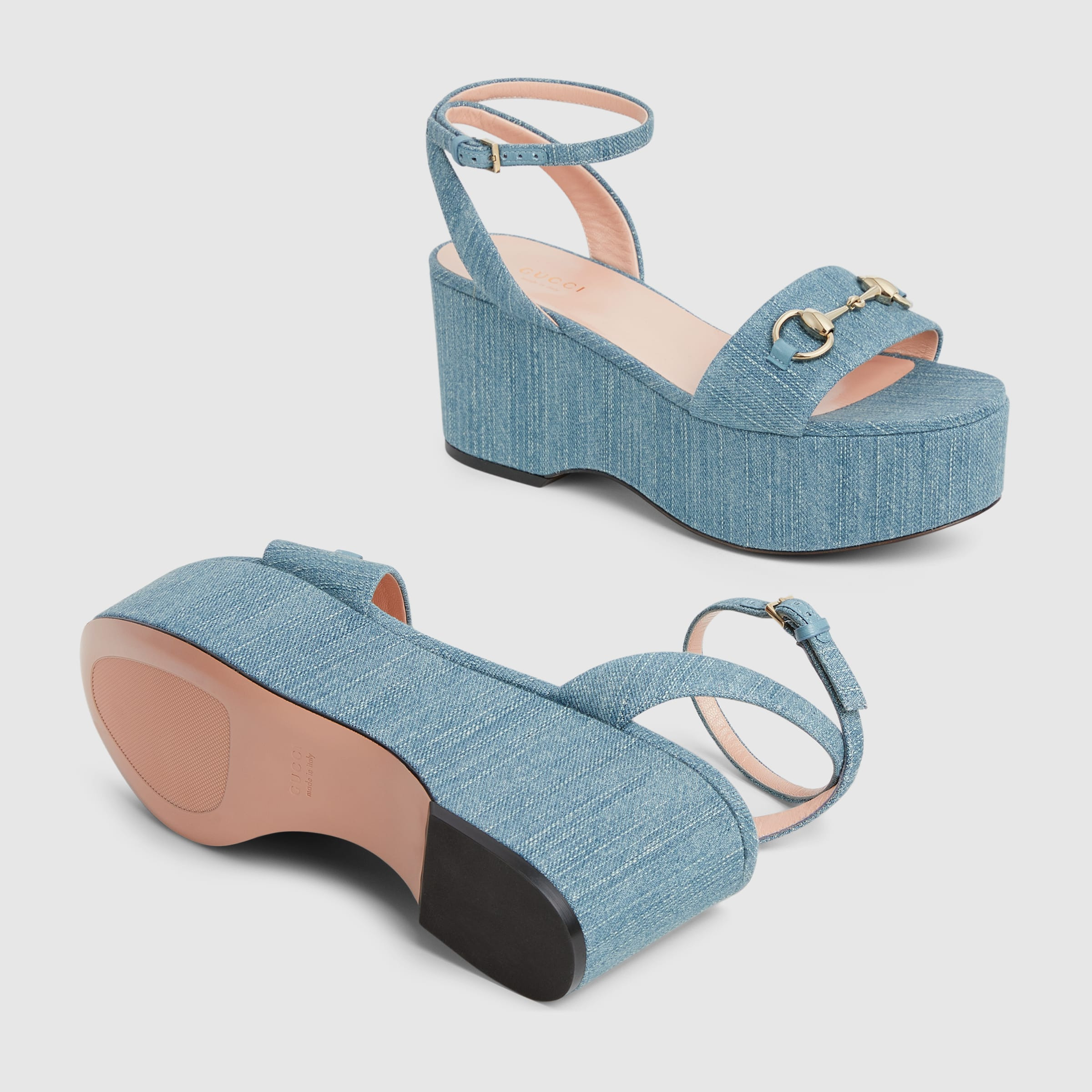 Women's Horsebit flatform sandal - 6