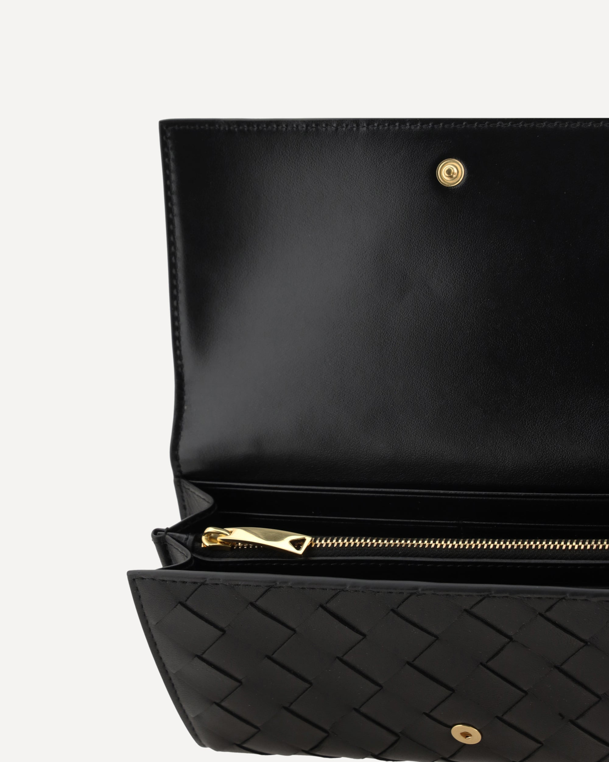 Leather Wallet intrecciato - 3