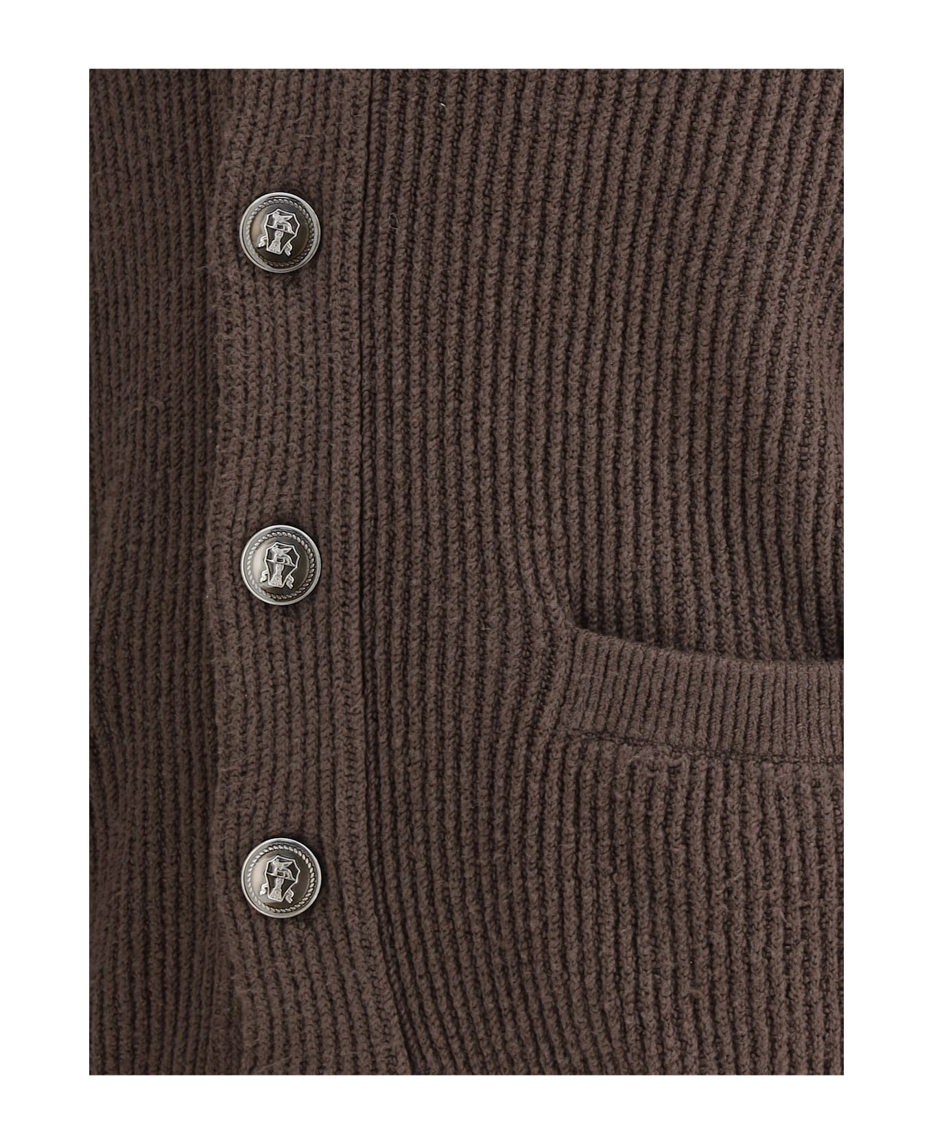 Ribbed Cardigan - 3