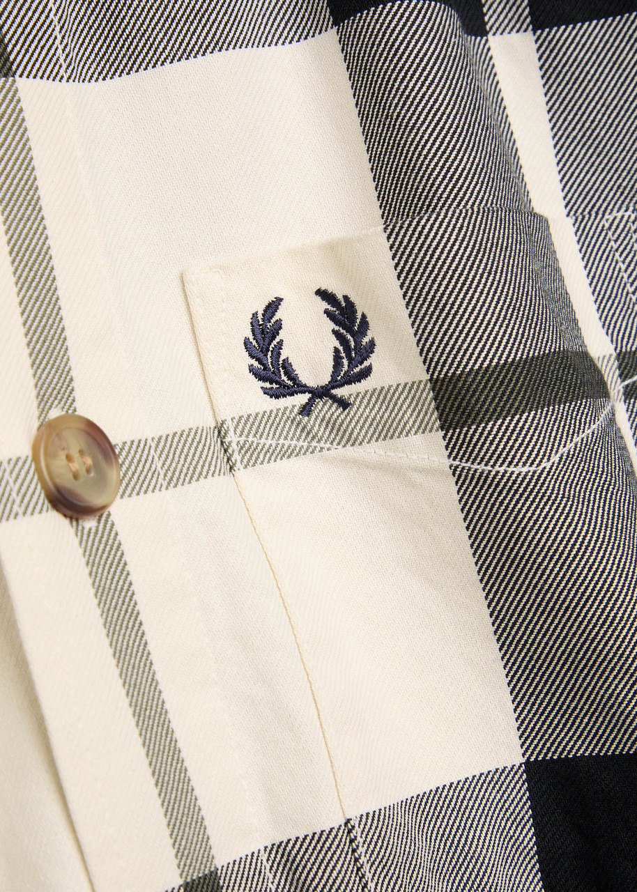 Fred Perry Checked Twill Overshirt - 5