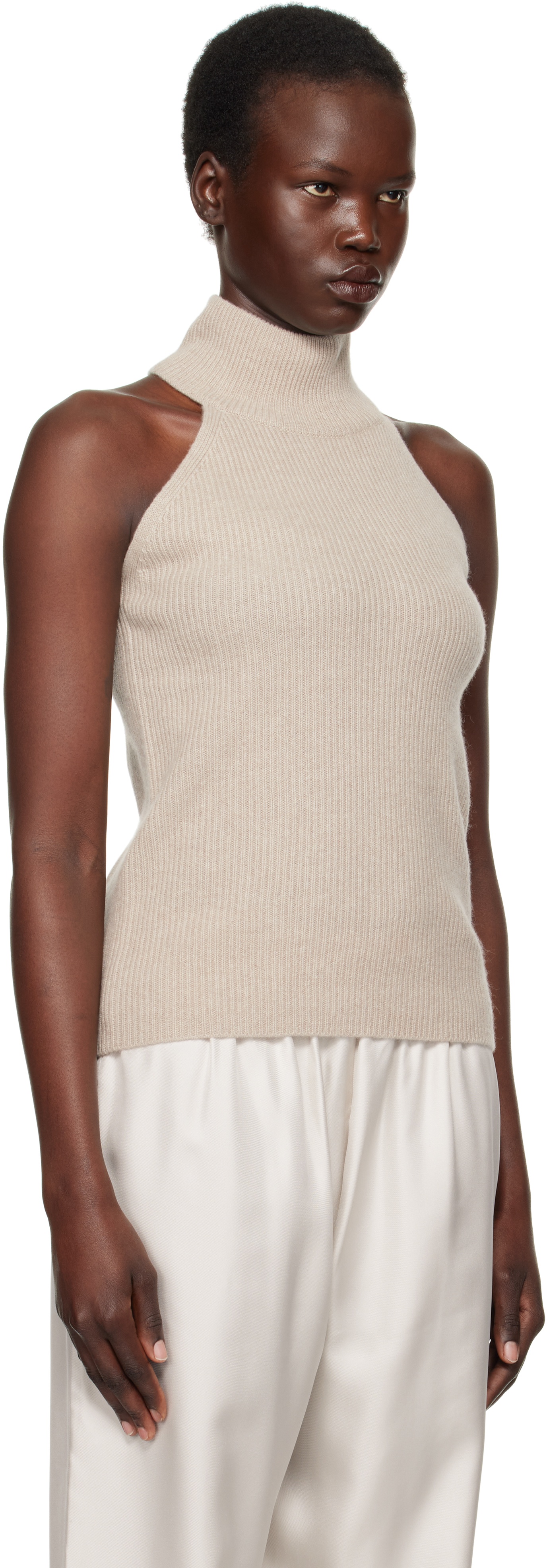 Beige Freya Tank Top - 4