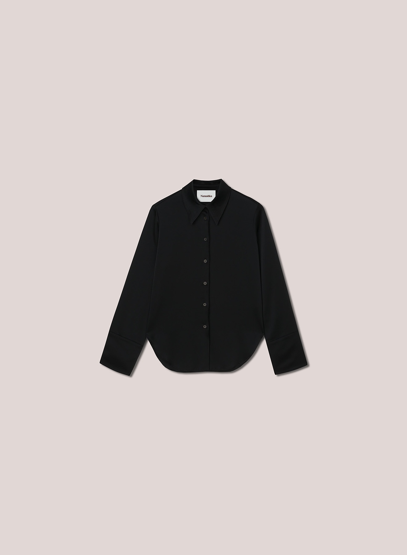 MANDINE - Retro shirt - Black - 1