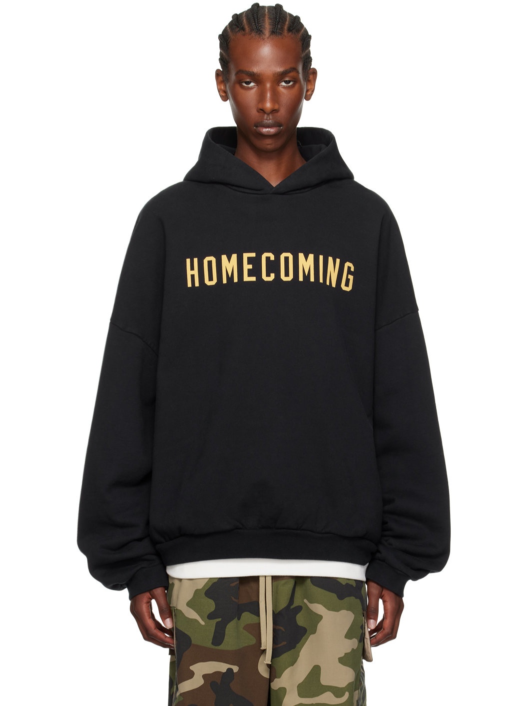 Black Heavyweight Hoodie - 1