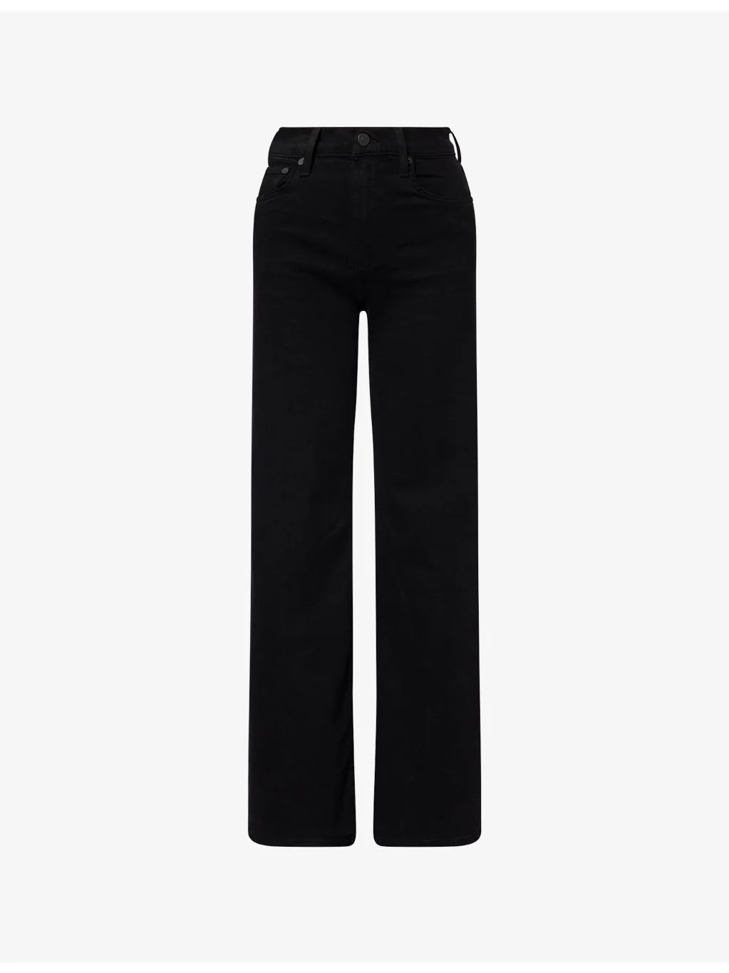 Lyra Wide-Leg Cotton-Blend Jeans - 1