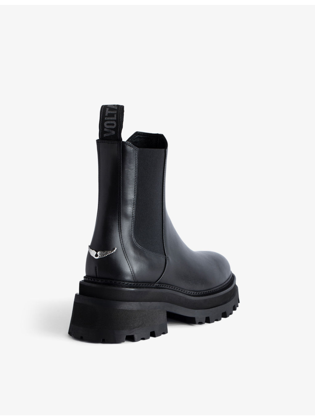 Ride logo-plaque leather Chelsea boots - 4