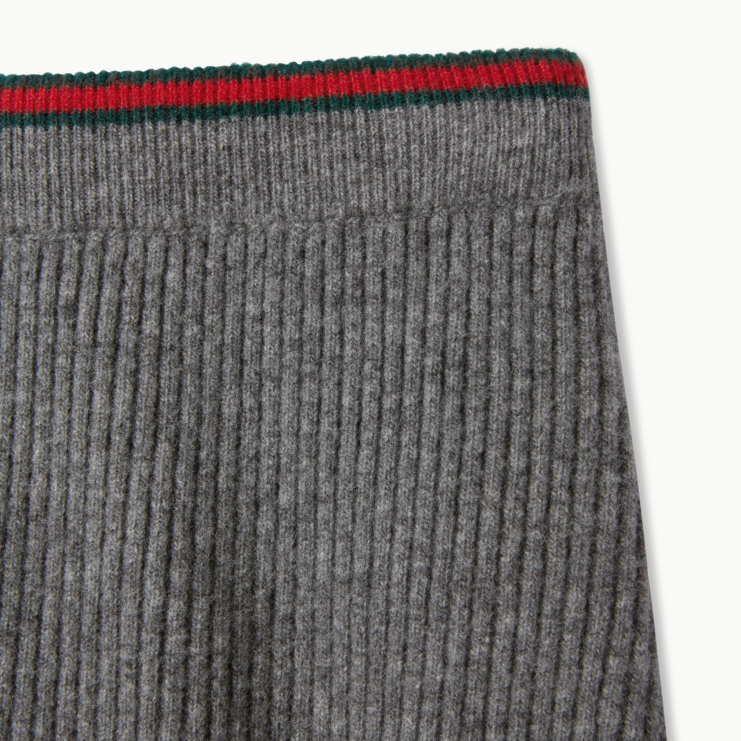 Soft rib felted wool pants - 6