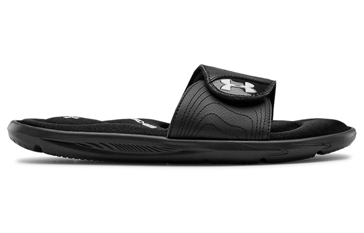 (WMNS) Under Armour Ignite 9 Slide 'Black' 3022717-001 - 2