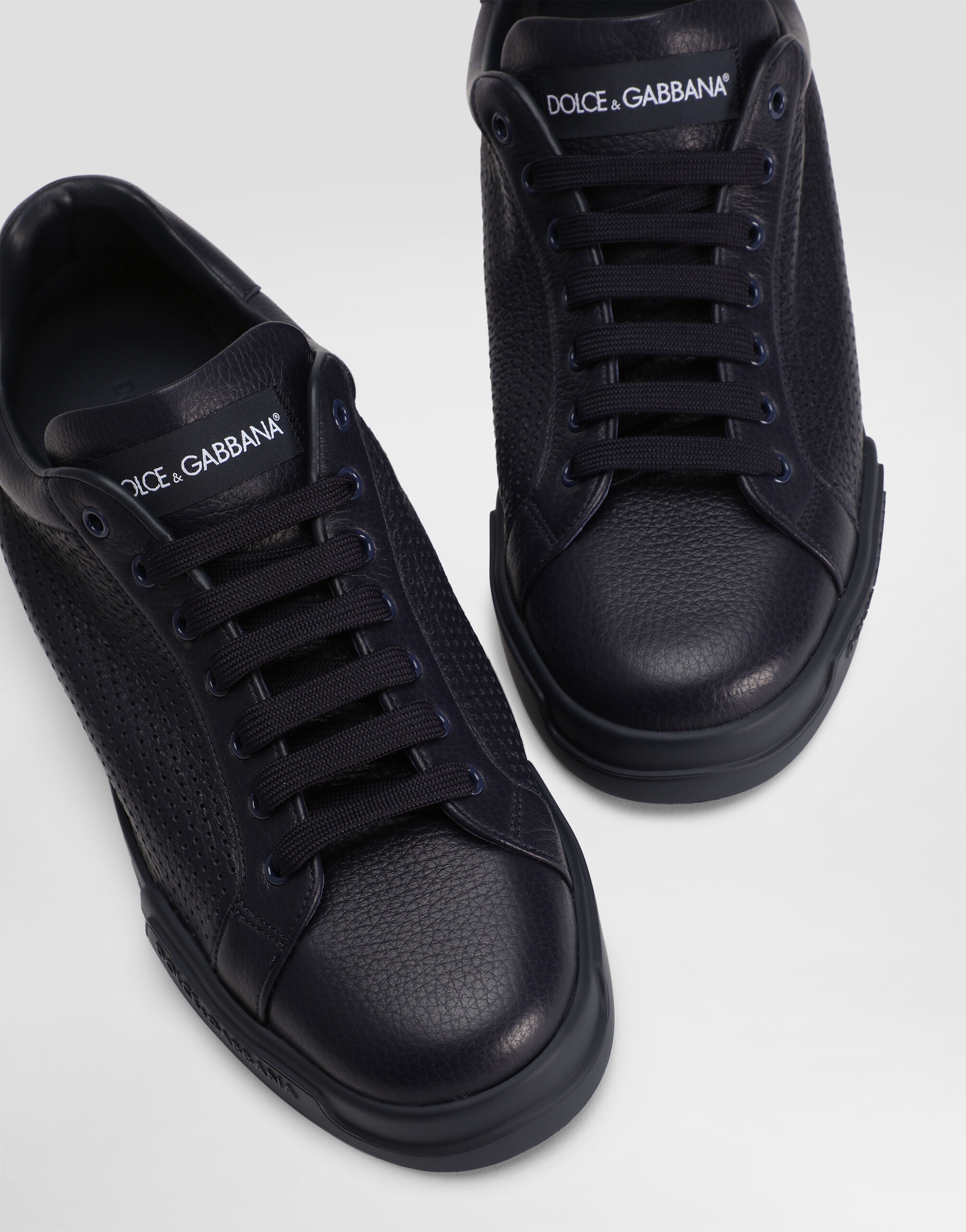 Portofino light strobel sneakers in calfskin - 4