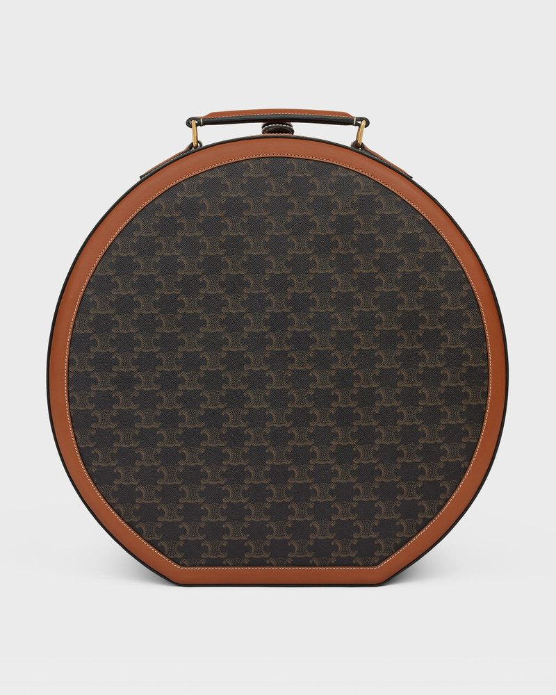 Fedora case in triomphe canvas and calfskin 3