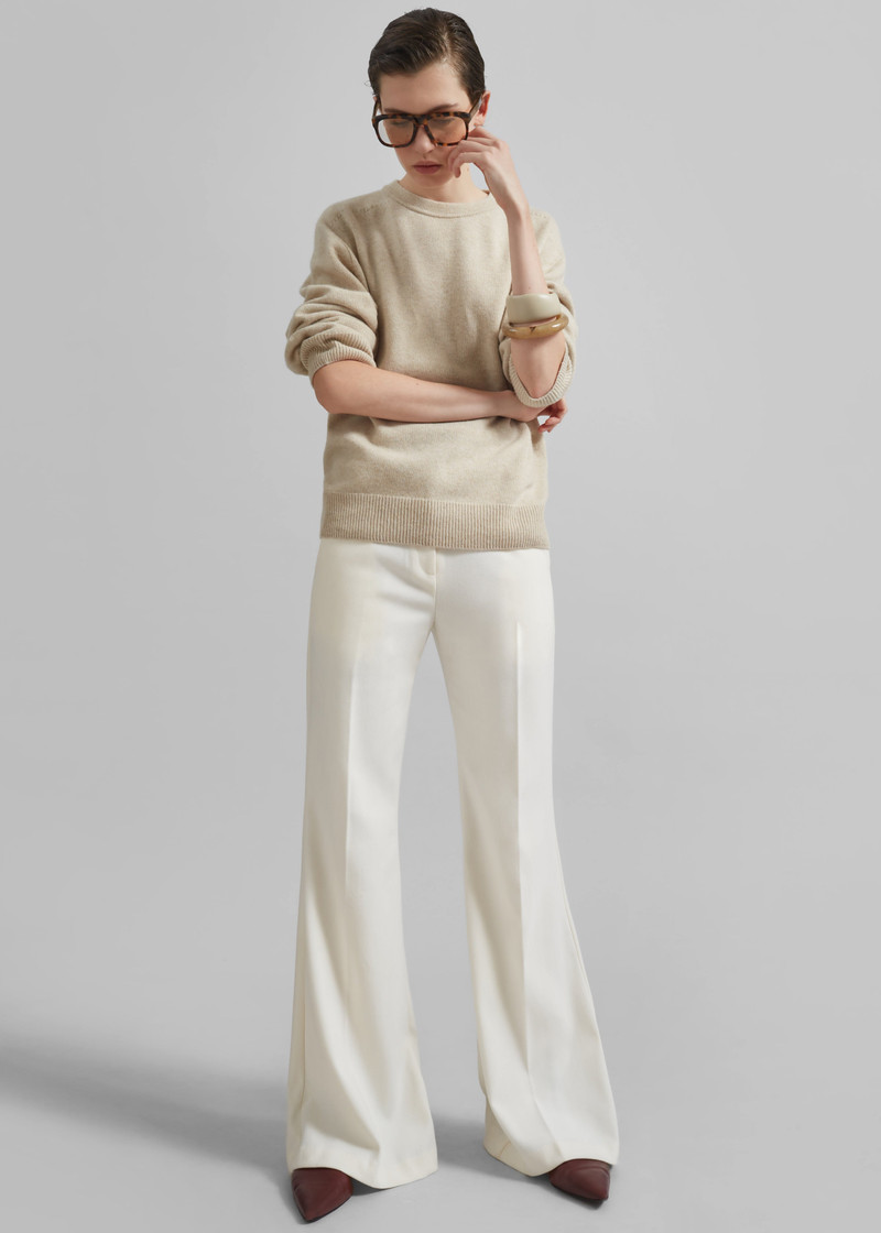 Nashik Wool Sweater - Cream 5