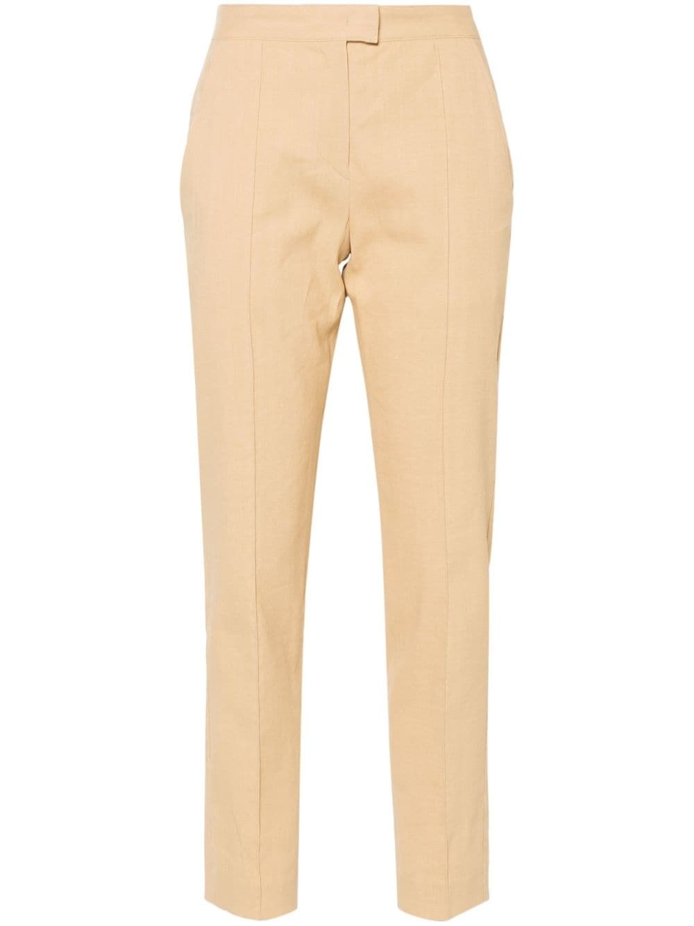 low-rise slim-cut trousers - 1
