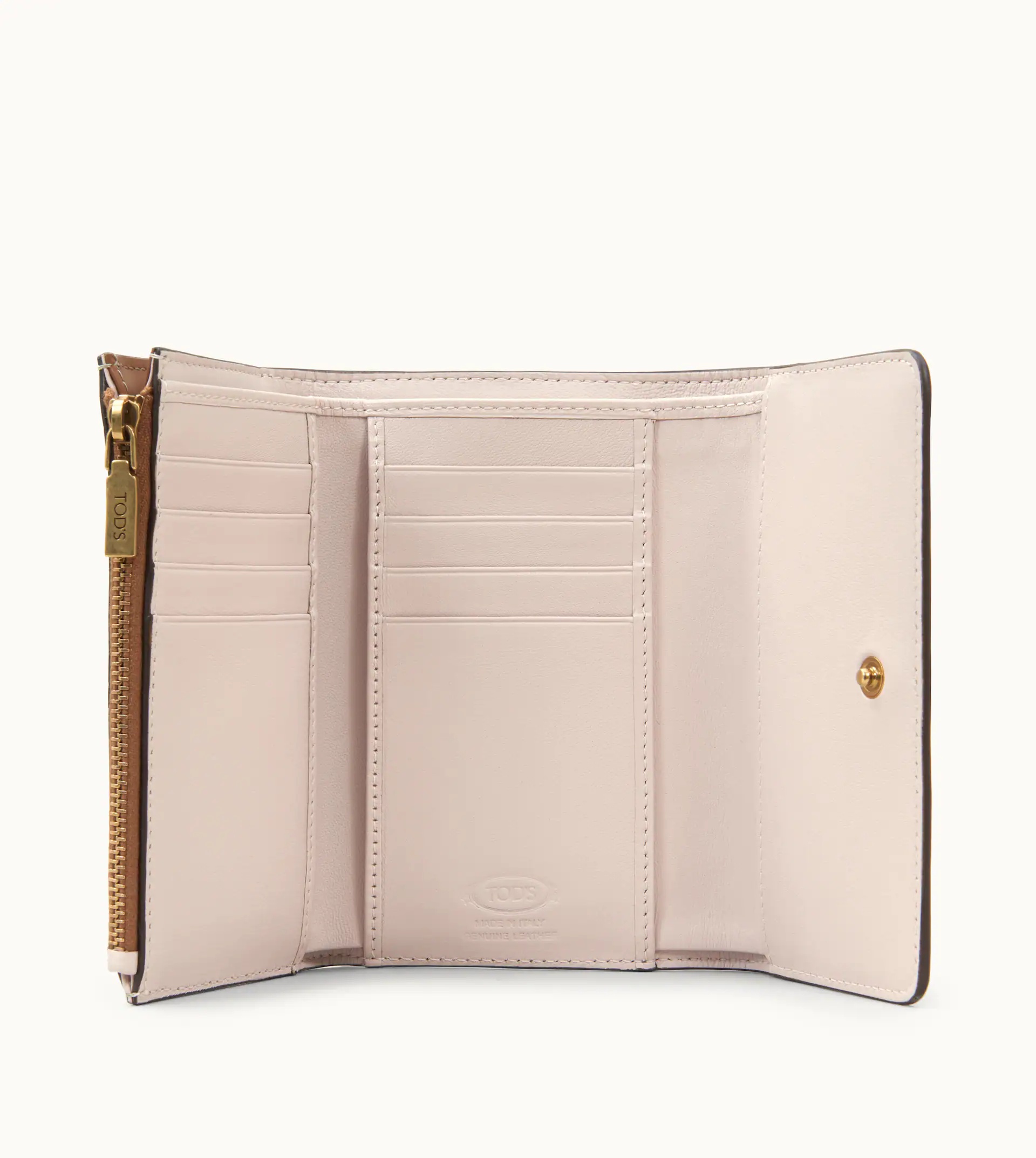 PURSE IN LEATHER - BROWN - 2