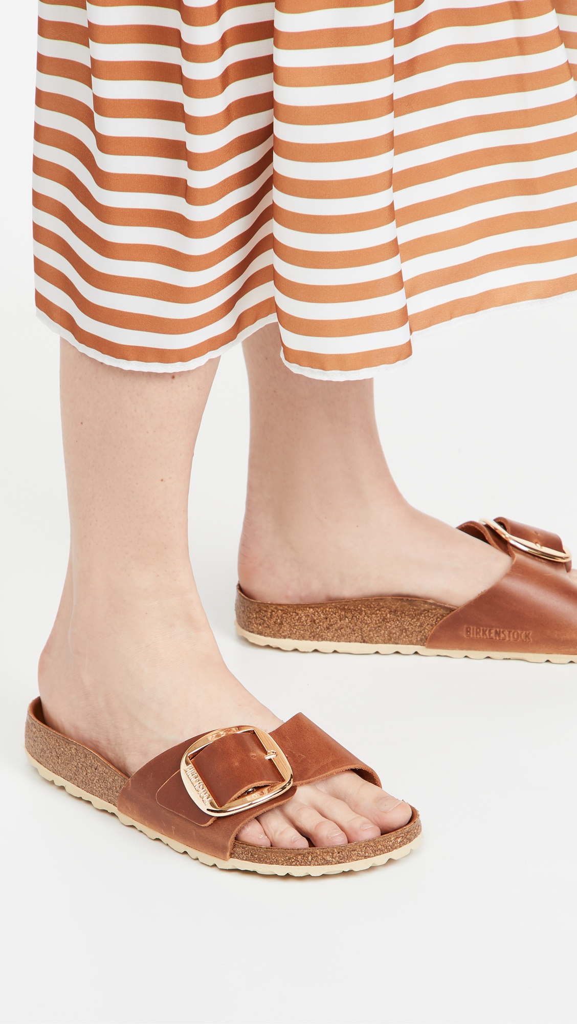 Madrid Big Buckle Sandals - 2
