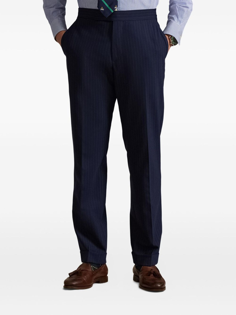 Chester pinstriped trousers 3