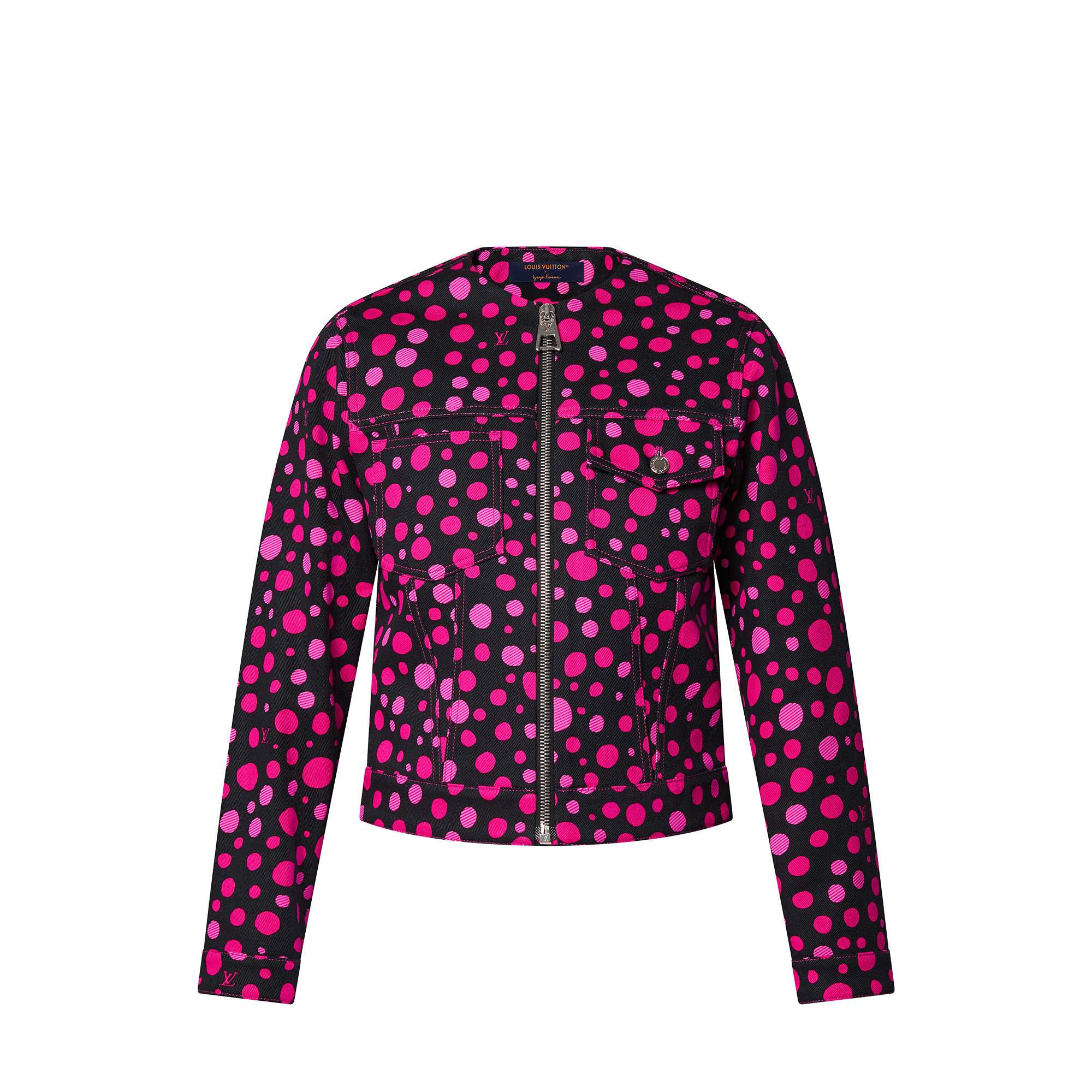LV x YK Infinity Dots Zip-Up Jacket - 1