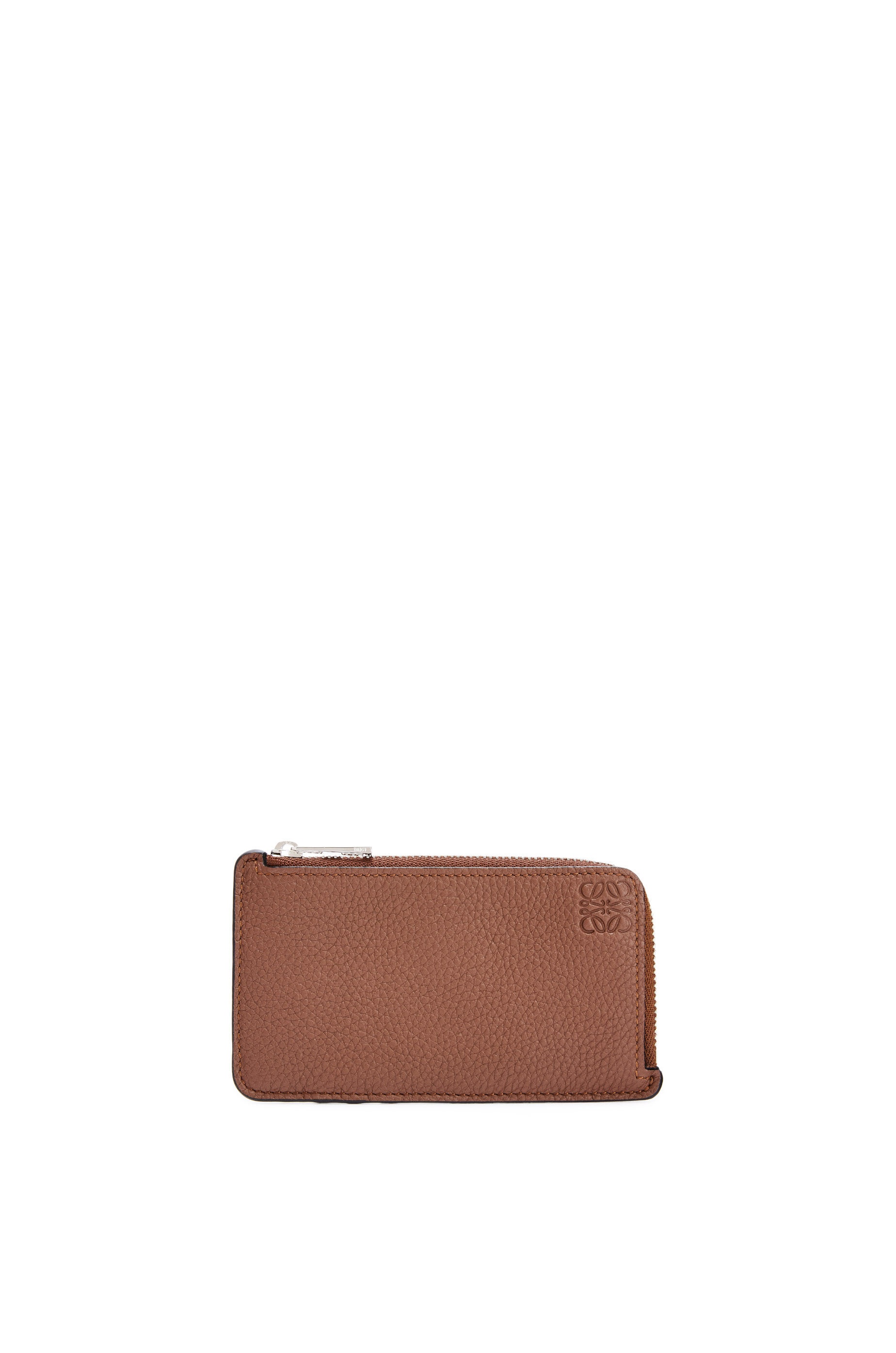 Coin cardholder in soft grained calfskin - 1