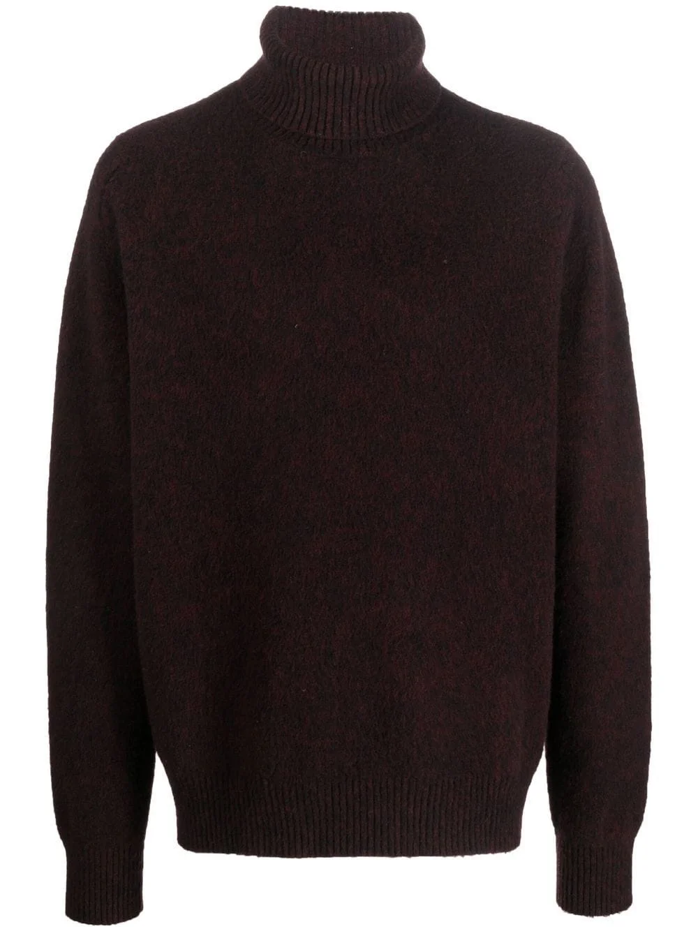 logo-knit roll-neck jumper - 1