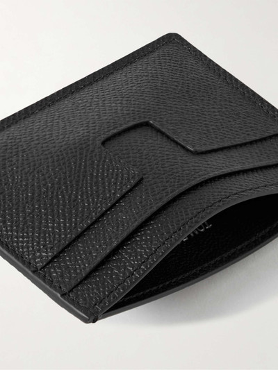 TOM FORD Full-Grain Leather Cardholder with Money Clip outlook