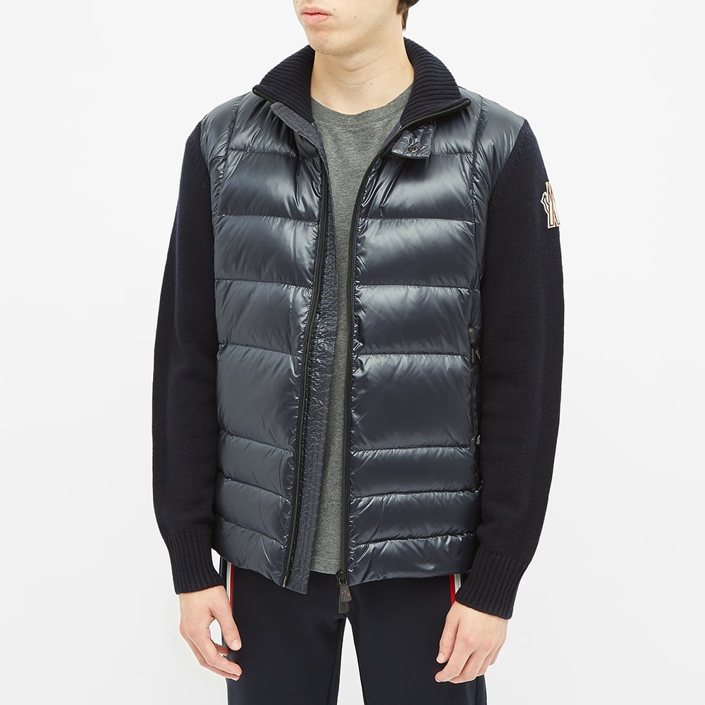 Moncler Grenoble Knitted Arm Down Jacket - 5