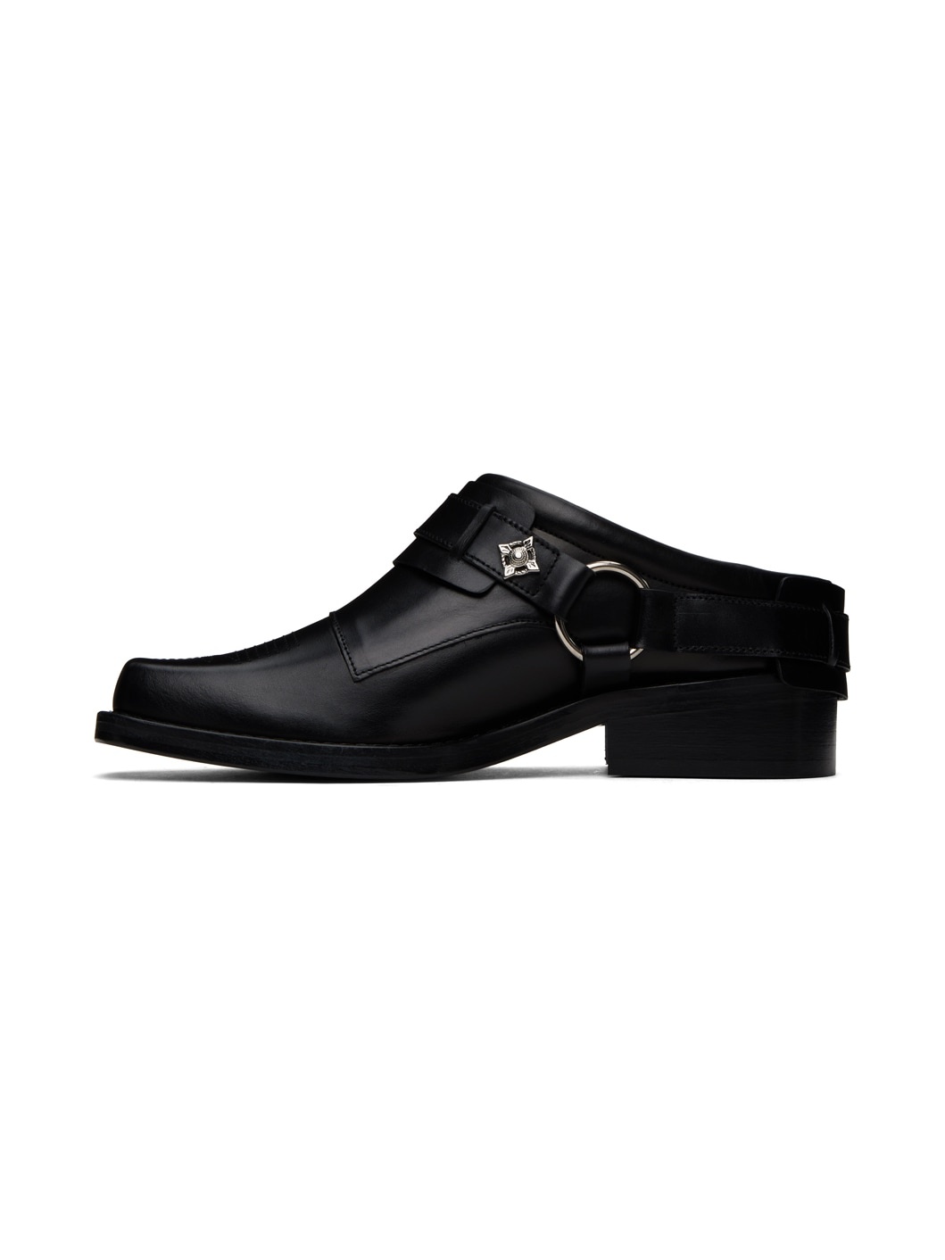 SSENSE Exclusive Black Hard Loafers - 3