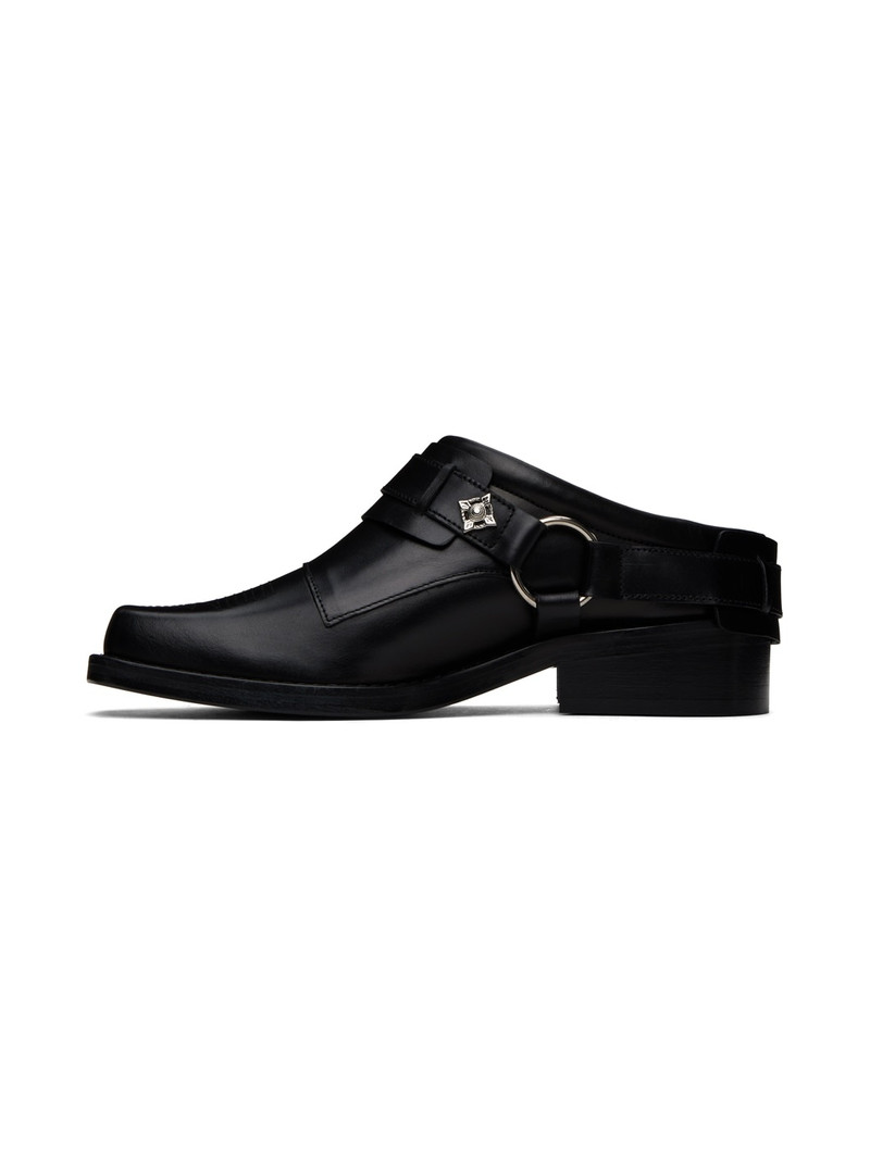 SSENSE Exclusive Black Hard Loafers 3