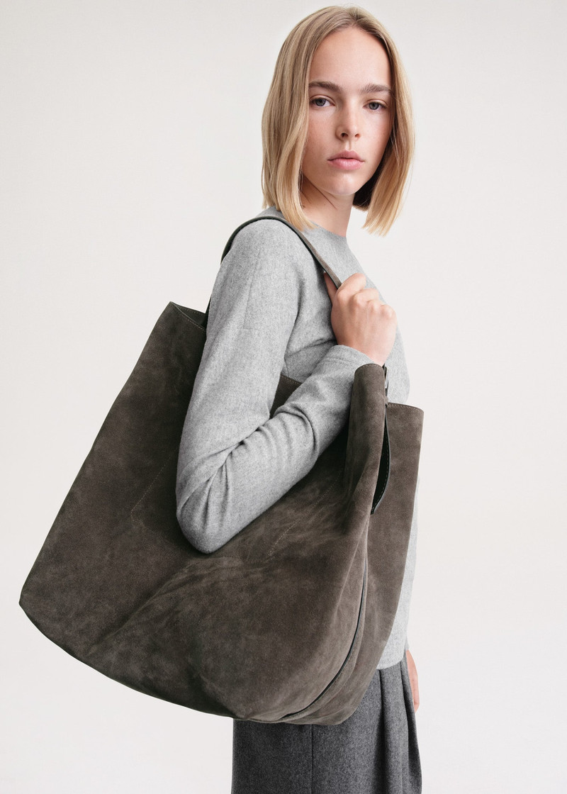 Totême Belted tote granite outlook