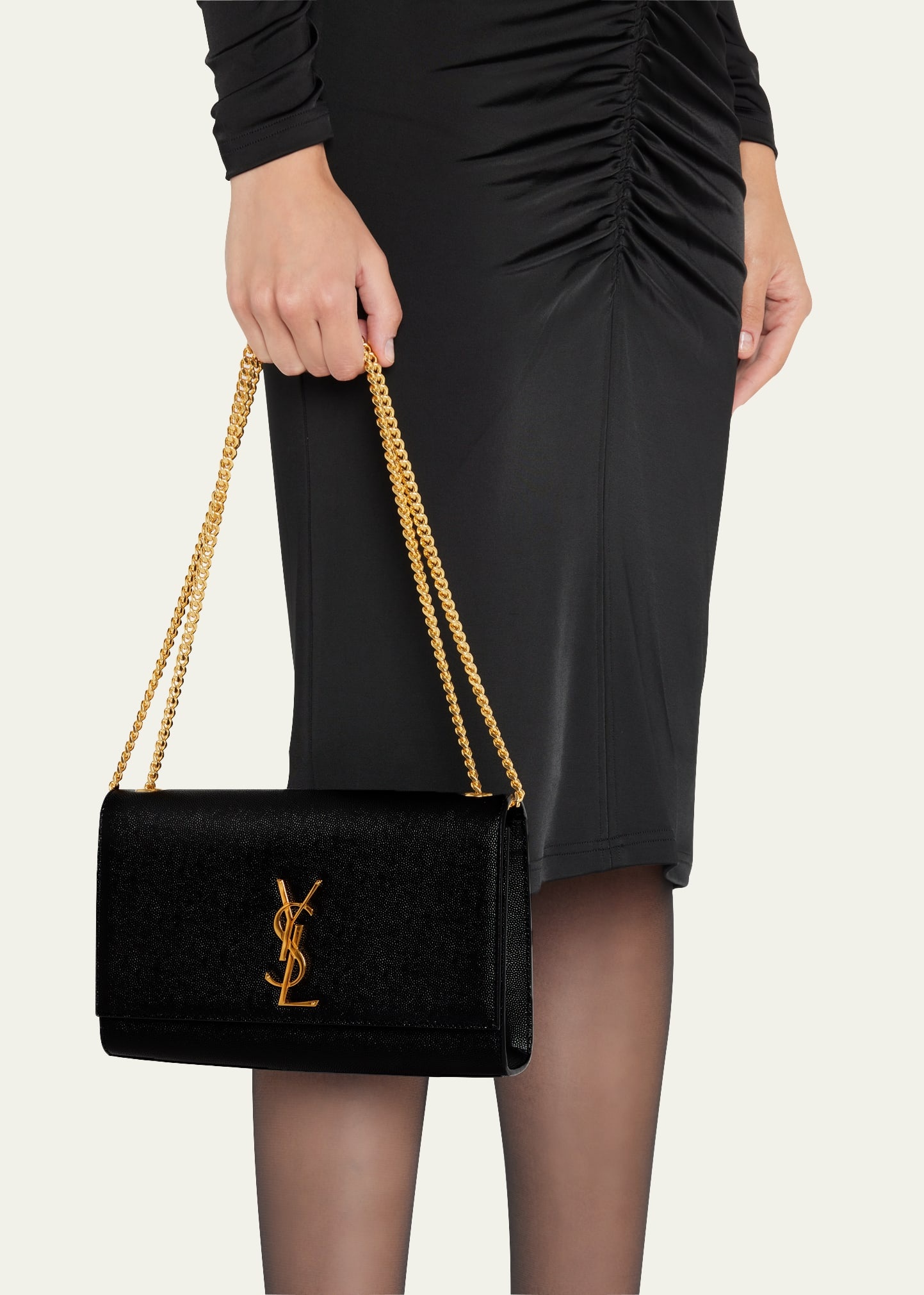 Kate Medium Grain de Poudre Shoulder Bag - 2