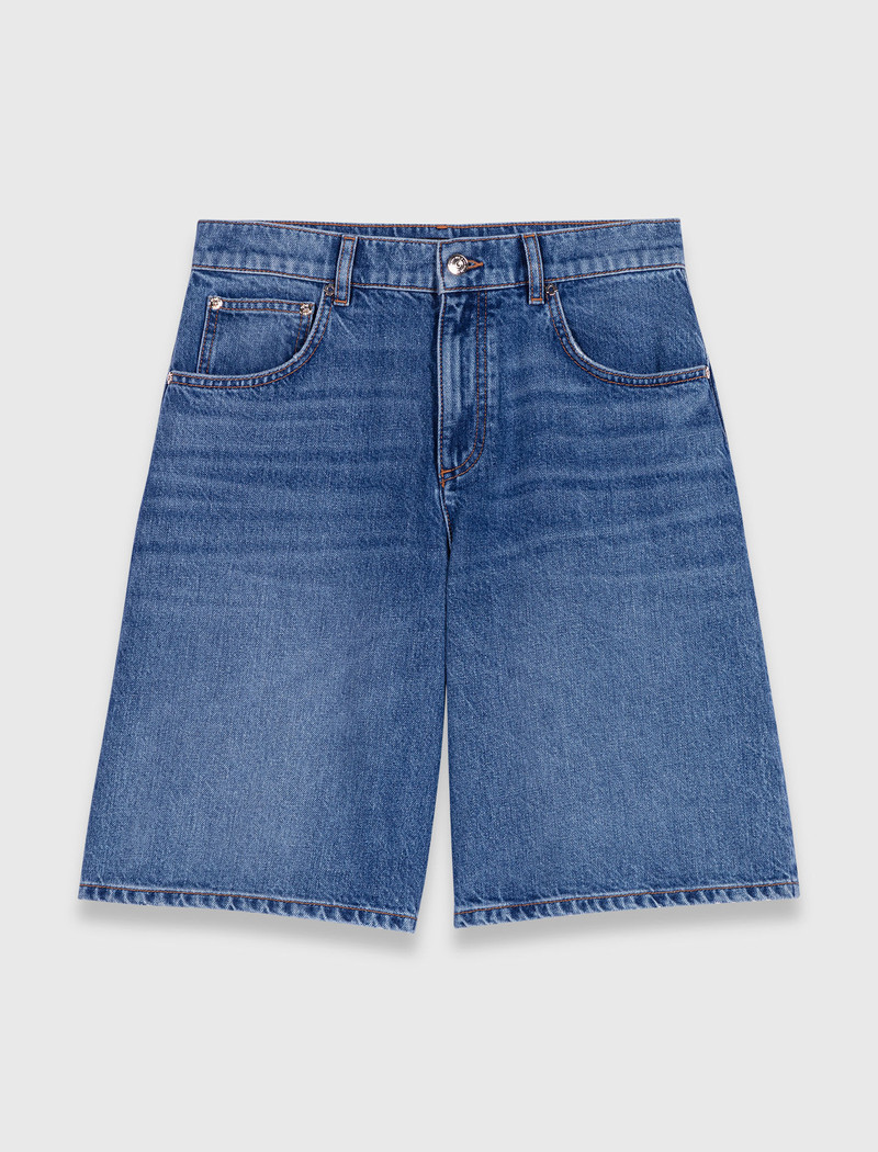 Denim Bermuda Shorts 1