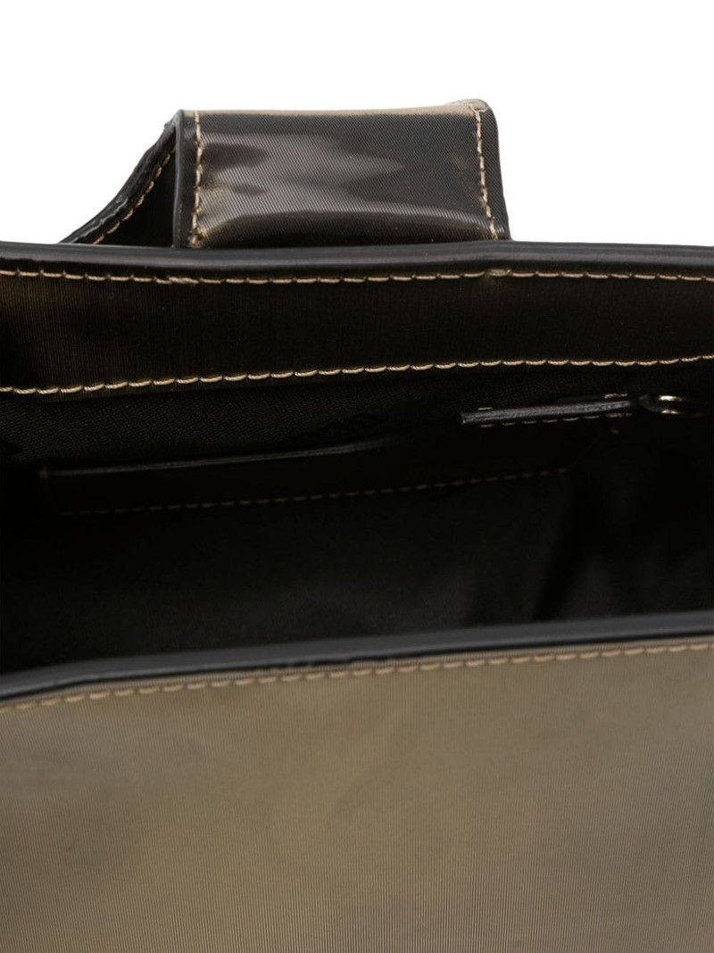 small Comma holographic faux-leather tote bag 5