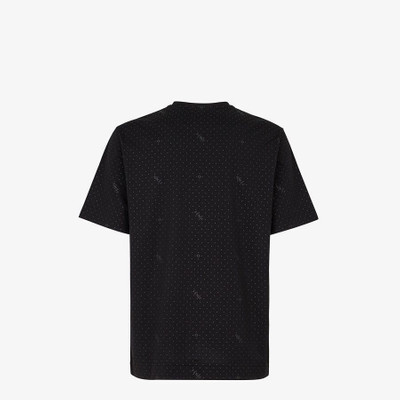 FENDI Black jersey T-shirt outlook