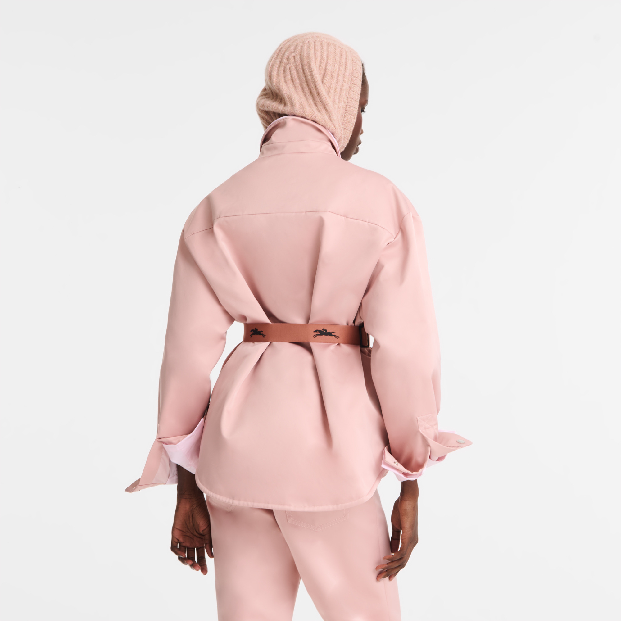 Shirt Pink Tea - Techno satin - 3