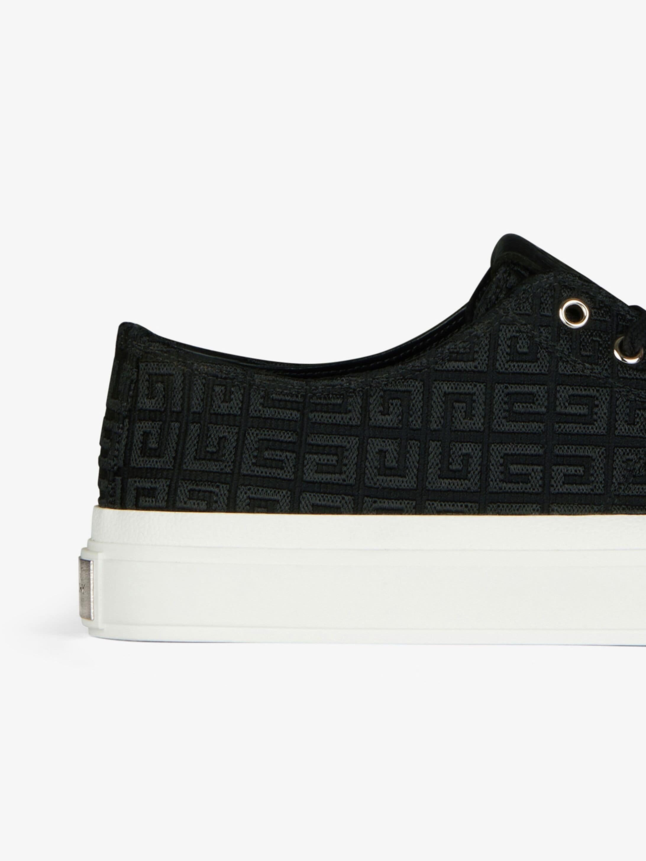 CITY SNEAKERS IN 4G EMBROIDERED CANVAS - 6