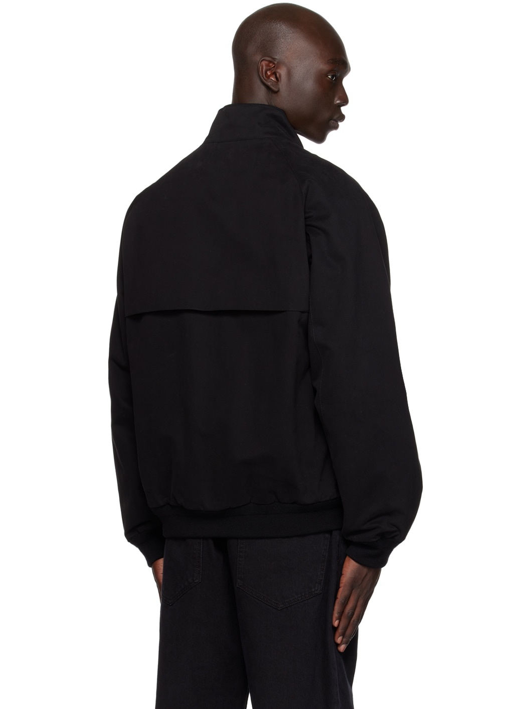 Black Harris Bomber Jacket - 3