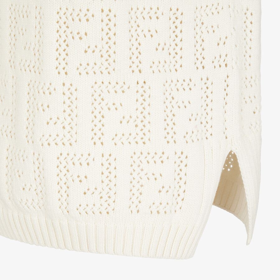 White cotton tank top - 3