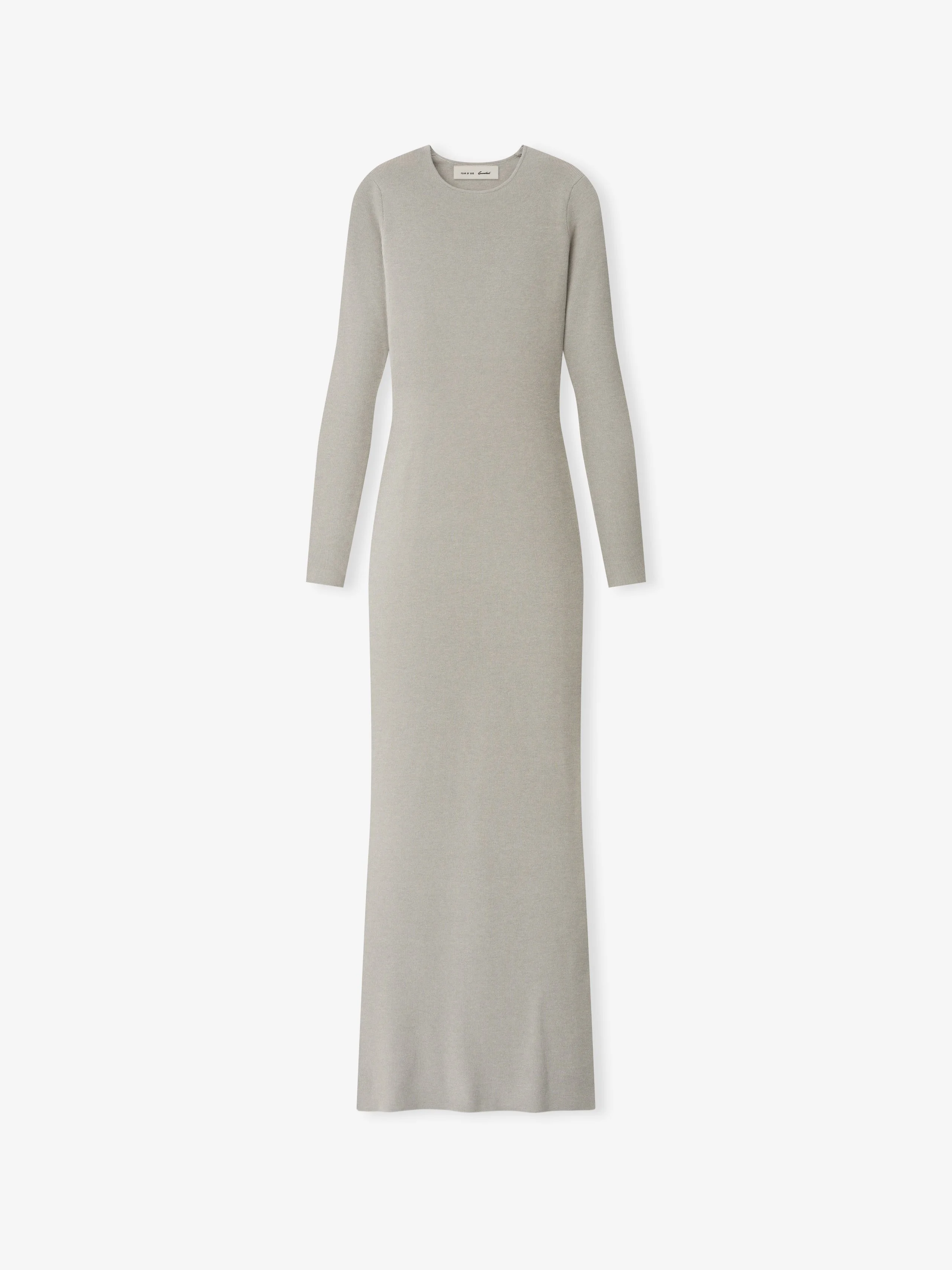 Womens Rib Knit Dress - 1
