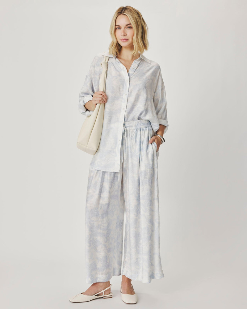 Iris Paisley Button Down 1