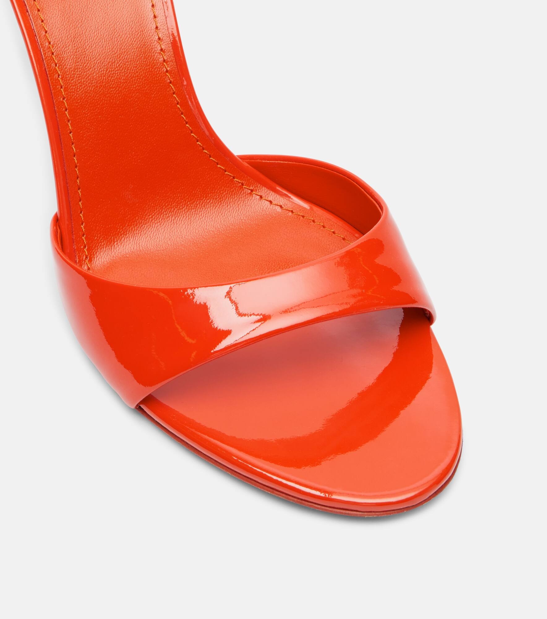 Lidia 70 patent leather mules - 5