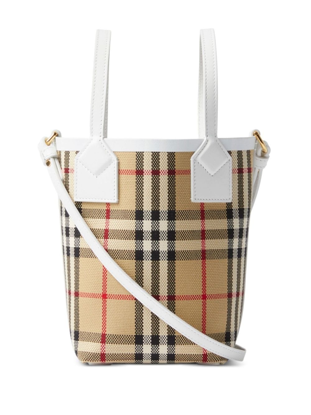 mini London Vintage-check tote - 2