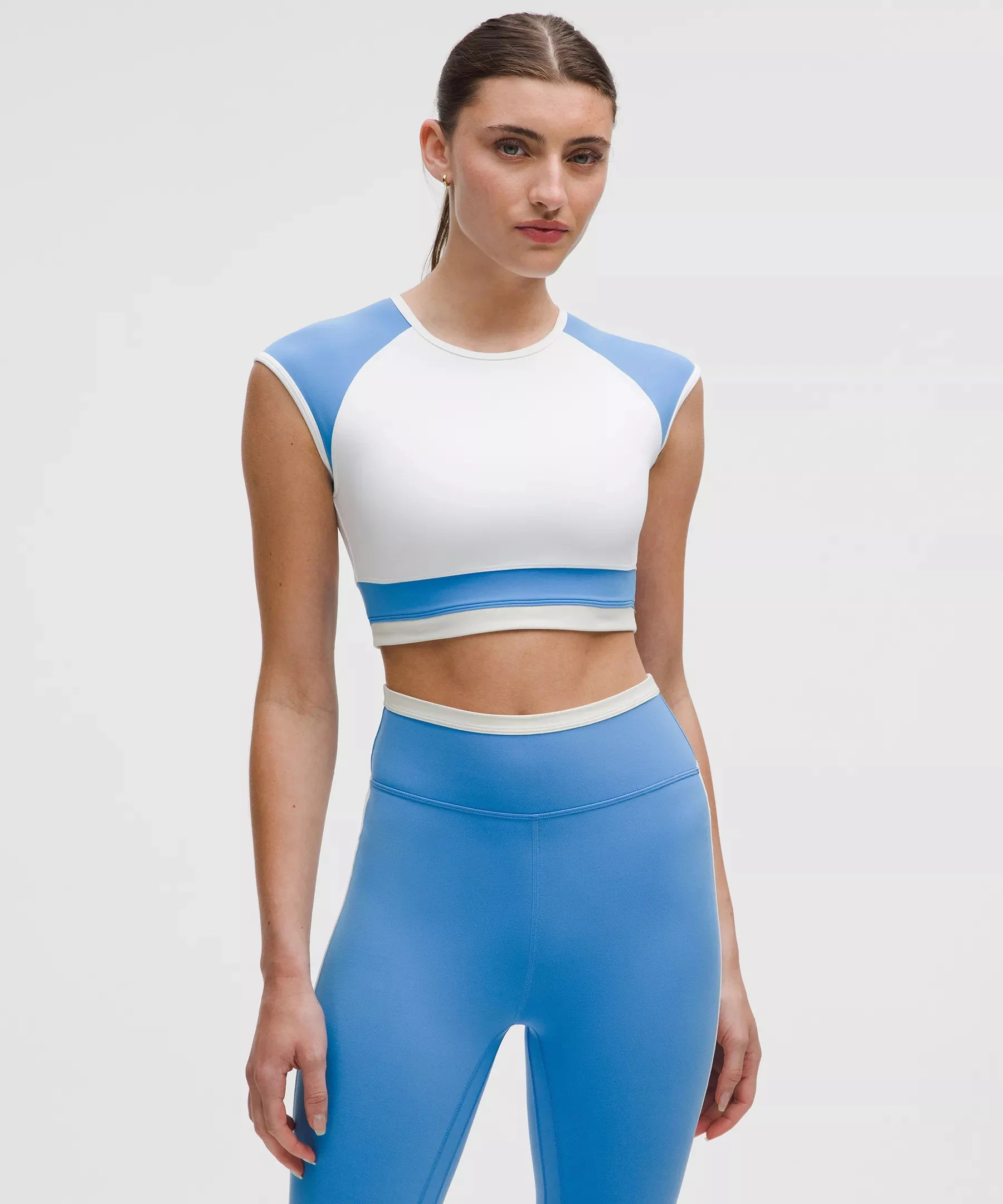 Nulu Cropped Short-Sleeve Shirt *Retro Remix Set - 1