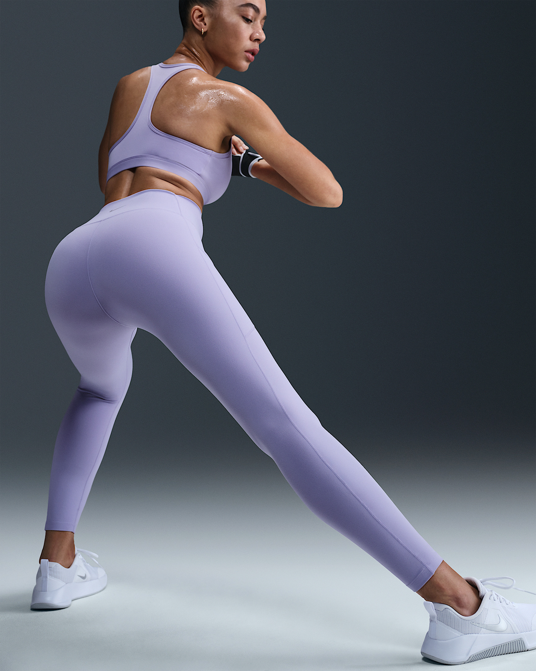 Nike One Women's High-Waisted 7/8 Leggings with Pockets - 3