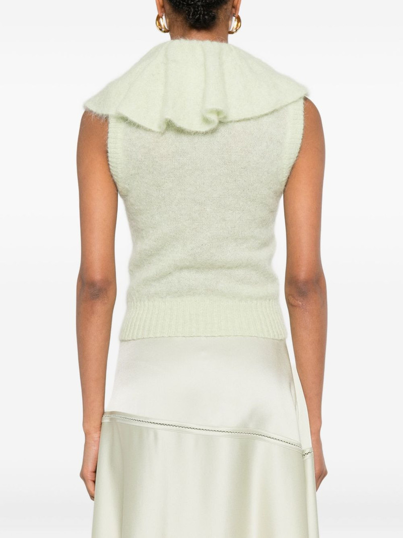 ruffled volant vest 4