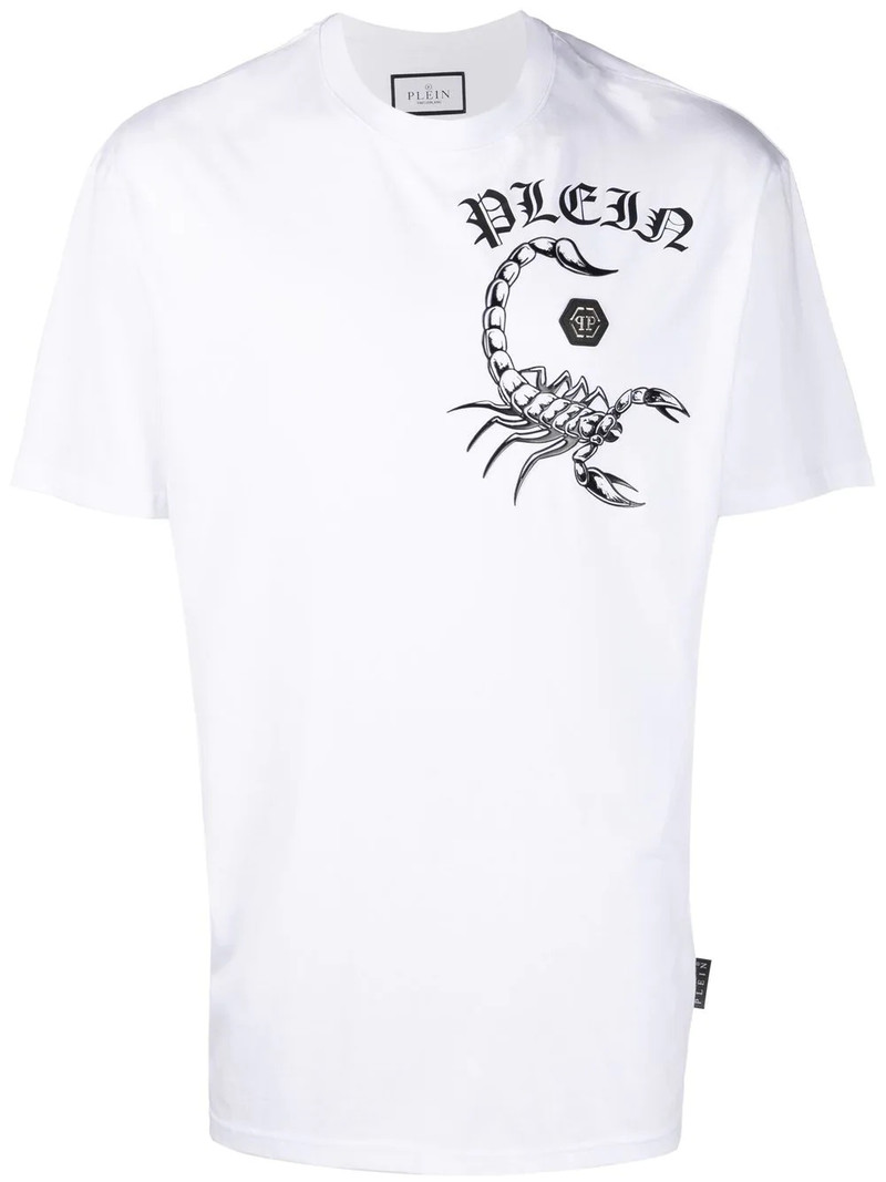 chest logo-print detail T-shirt 1