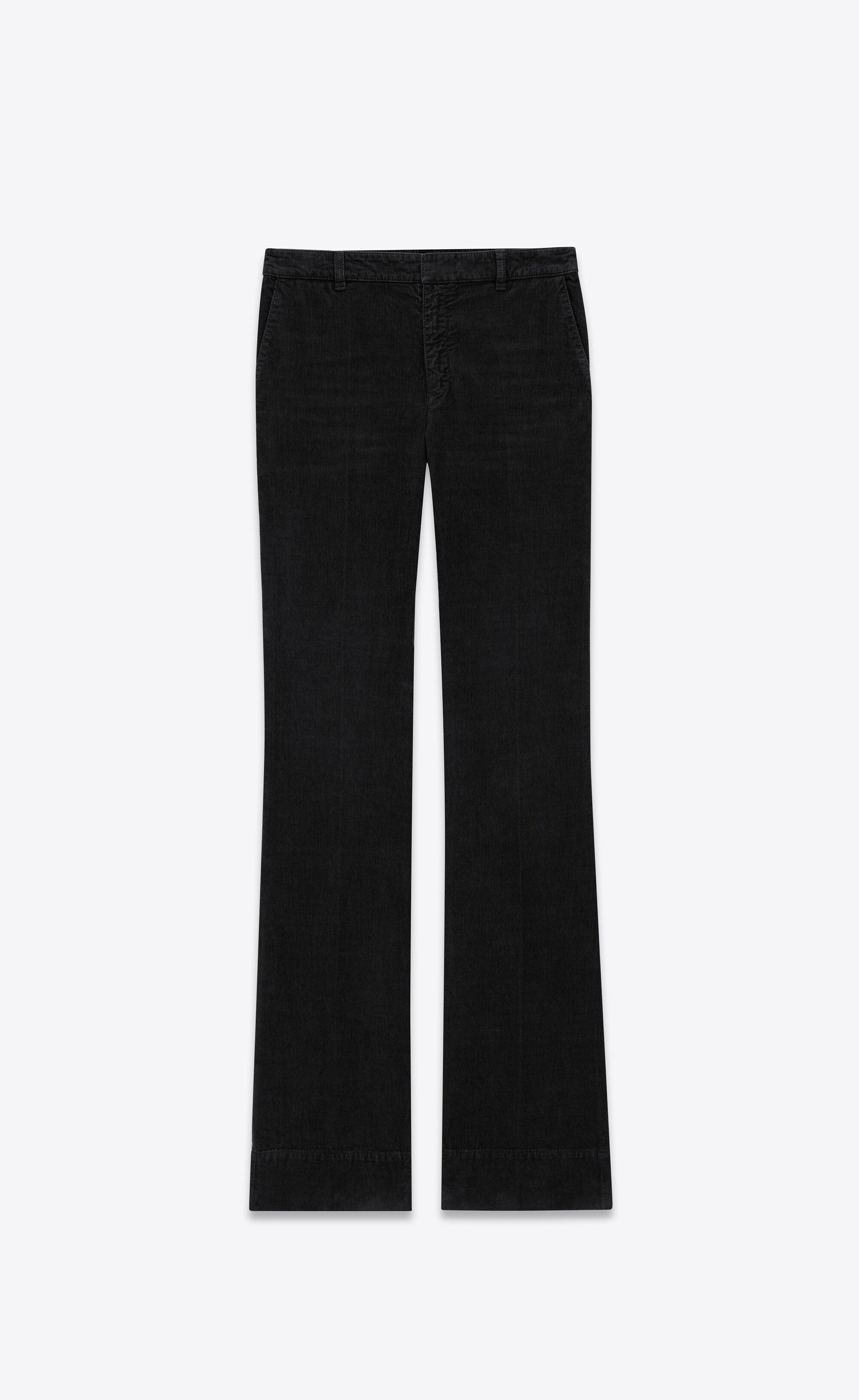 bootcut pants in corduroy - 1