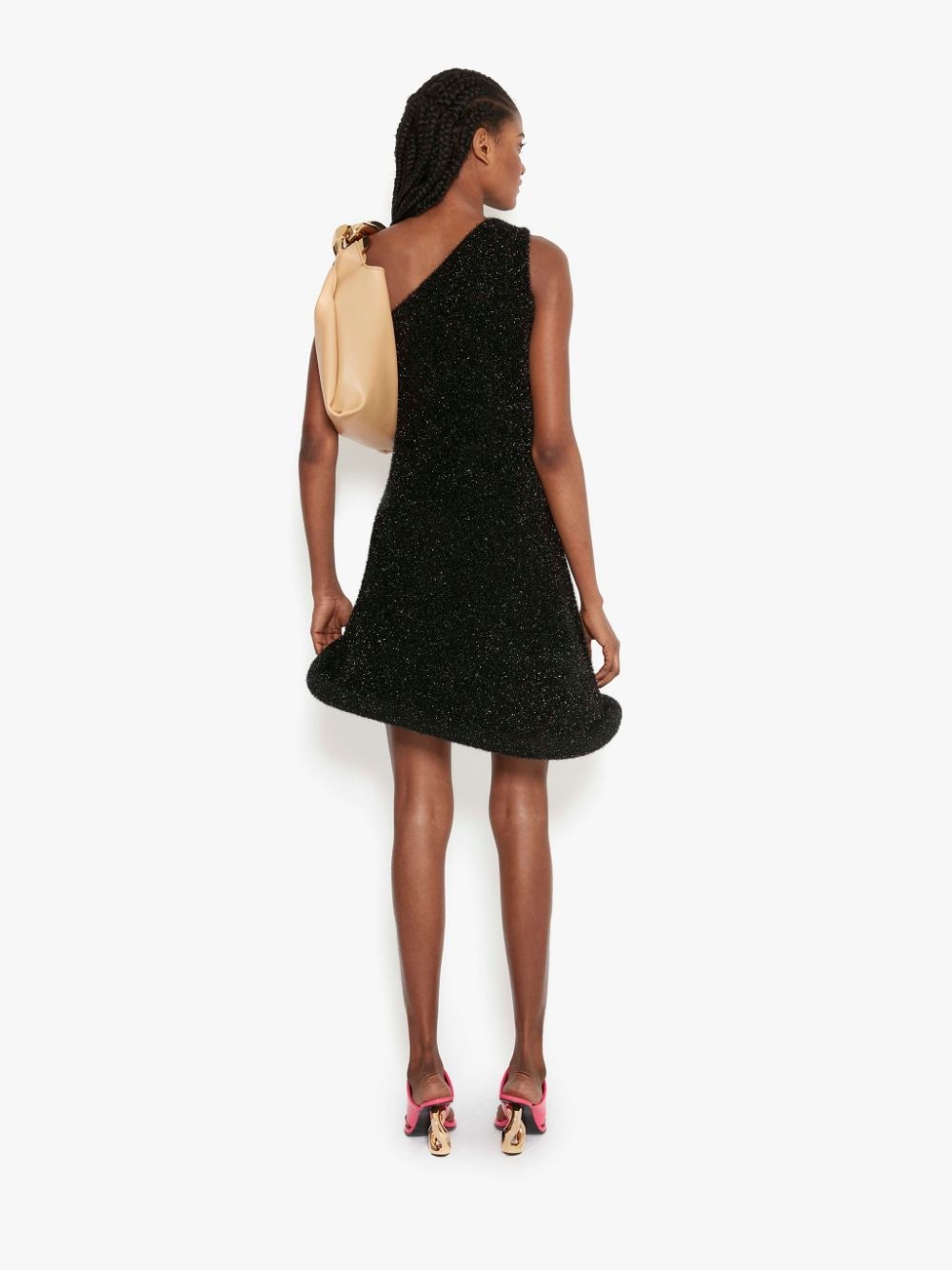 BUMPER-TUBE ONE SHOULDER MINI DRESS - 4