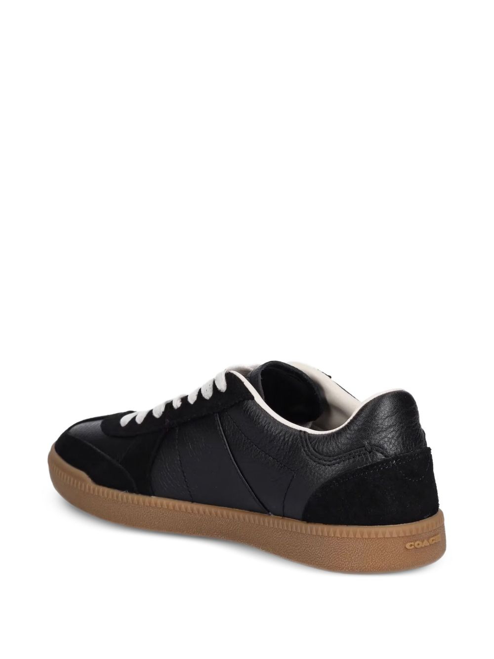 Ellis suede-panelled lace-up sneakers - 3